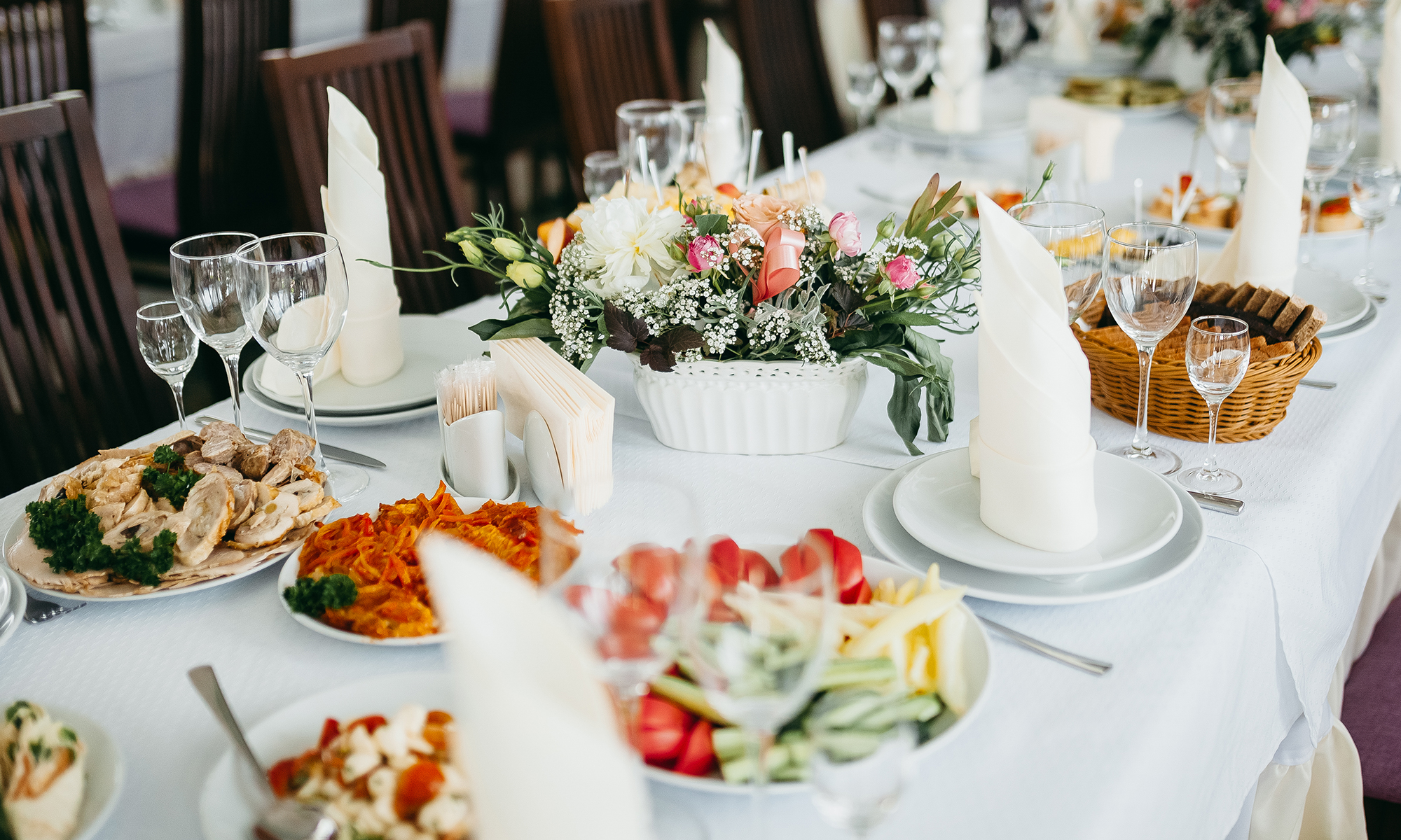 Consider a Family Style Meal for Your Intimate Wedding