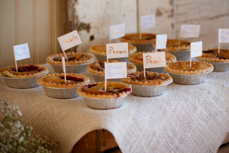 Wedding Desserts: Sweet as Pie