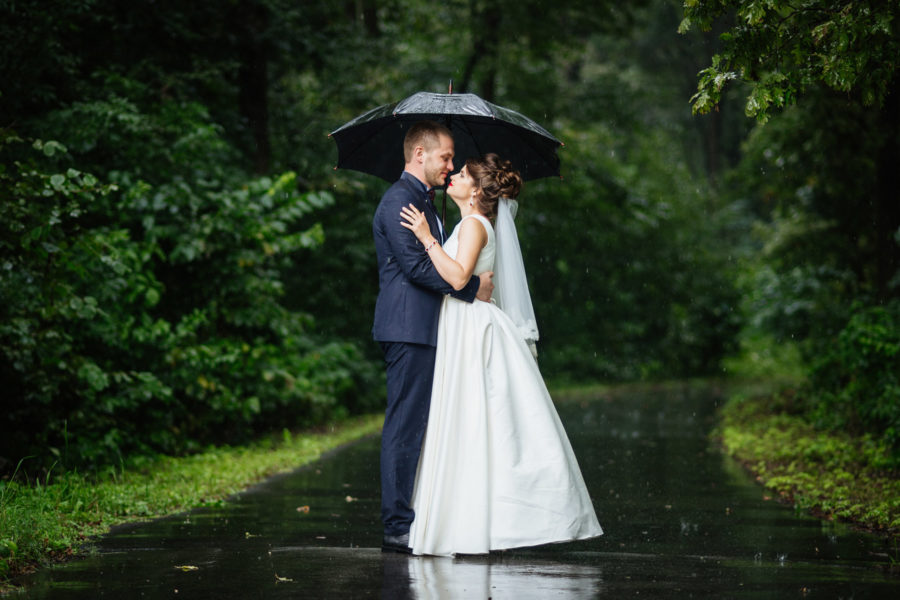Making the Most of a Rainy Wedding Day